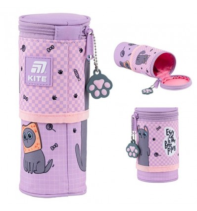 Пенал Kite Lazy Cats K25-684-3