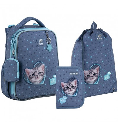 Школьный набор Kite Education Studio Pets SET_SP25-531M (рюкзак, пенал, сумка)