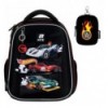 Шкільний набір Kite Education Hot Wheels SET_HW25-555S (рюкзак, пенал, сумка)