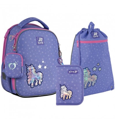 Школьный набор Kite Education My Little Pony SET_LP25-555S (рюкзак, пенал, сумка)