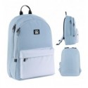 Рюкзак GoPack Education Teens GO25-140L-2, серо-голубой