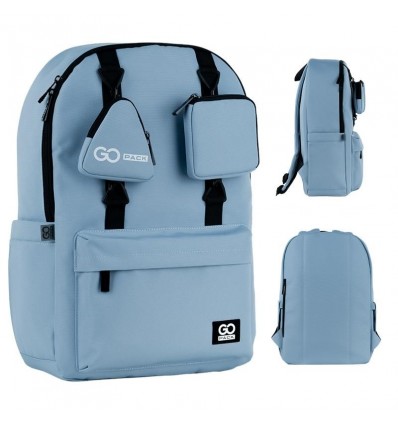 Рюкзак GoPack Education Teens GO25-178L-3, сіро-блакитний