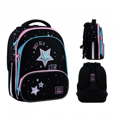 Рюкзак школьный каркасный GoPack Education Be A Star GO25-597M-1