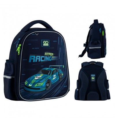 Рюкзак школьный полукаркасный GoPack Education Speedway GO25-165S-4