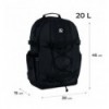 Рюкзак GoPack Education Teens GO25-186L-1, черный