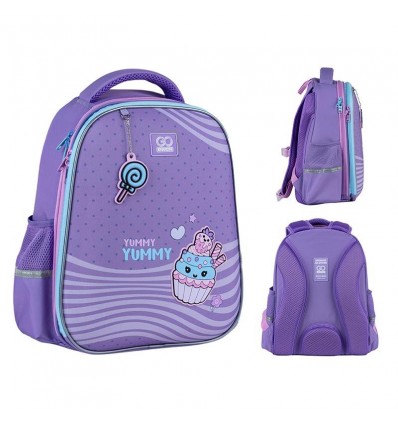 Рюкзак школьный полукаркасный GoPack Education Yummy GO25-165M-3