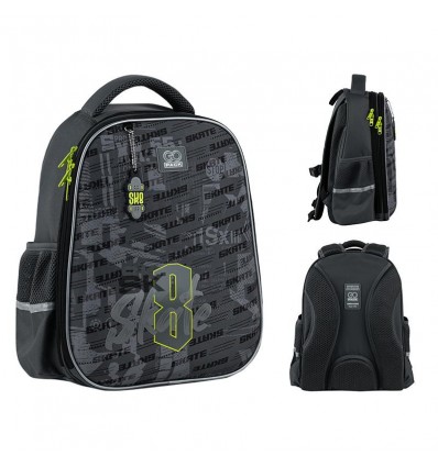 Рюкзак школьный полукаркасный GoPack Education Skate GO25-165M-8