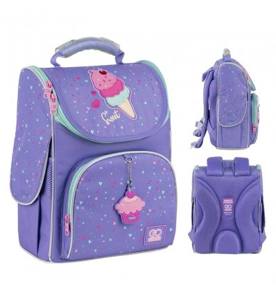 Рюкзак школьный каркасный GoPack Education Summer Ice Cream GO25-5001S-2