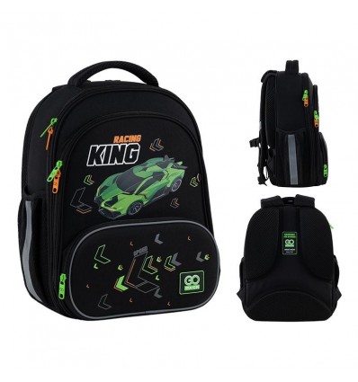 Рюкзак школьный каркасный GoPack Education Rasing King GO25-597M-5