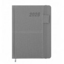 Щоденник датований 2026 FOREVER BM.21108-09, A5, сірий, штучна шкіра/поролон
