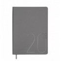 Щоденник датований 2026 STEEL BM.2127-24, A5, серебро, штучна шкіра
