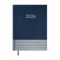 Щоденник датований 2026 PARALLEL, A5, синій ( BM.2107-02 )