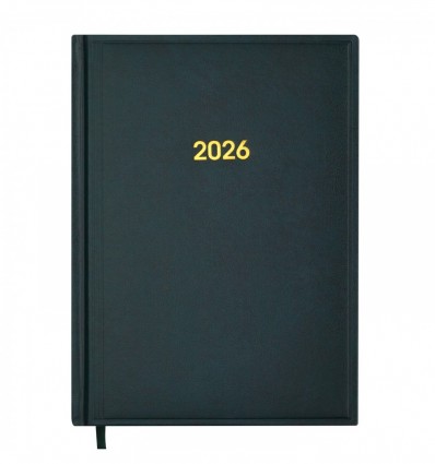 Ежедневник датированный 2026 BASE BM.2108-04, А5, зеленый