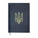 Ежедневник датированный 2026 HERALDRY BM.2750-54, A4, кобальтовый, иск.кожа/поролон