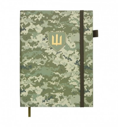 Ежедневник датированный 2026 MILITARY BM.21134-15, A5, светло-зеленый, иск.кожа