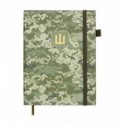 Ежедневник датированный 2026 MILITARY BM.21134-15, A5, светло-зеленый, иск.кожа