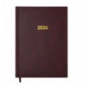 Ежедневник датированный 2026 BASE (Miradur) BM.2108-13, L2U, A5, бордовый, бумвинил/поролон