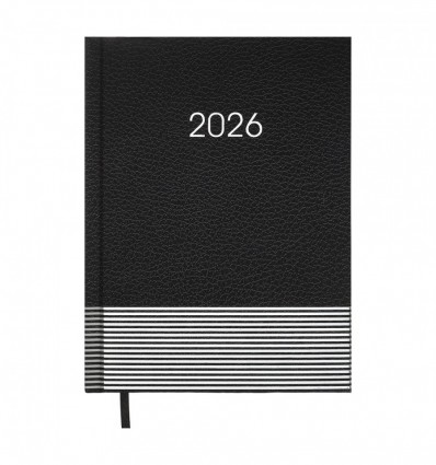 Щоденник датований 2026 PARALLEL BM.2107-01, A5, чорний
