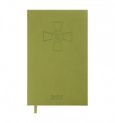 Ежедневник датированный 2026 FORCES, A6, оливковый, иск.кожа/поролон ( BM.2585-18 )
