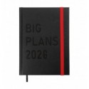 Щоденник датований 2026 PLANS BM.21122-01, A5, чорний, бумвініл/поролон