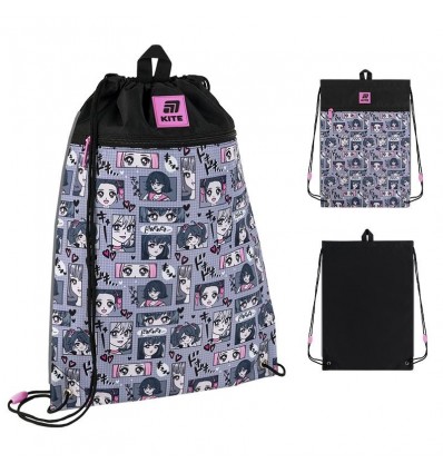 Сумка для обуви Kite Anime Girl K25-601M-9