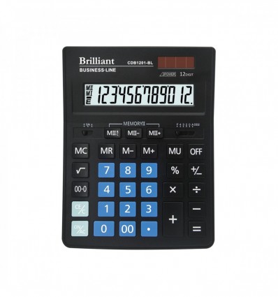 Калькулятор Brilliant CDB1201-BL 12розр.