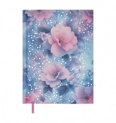 Щоденник недатований поліграфічний POSH BM.20130-14, A5, блакитний, 336 стор