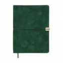 Дневник недатированный VELOUR BM.20770-04, A5, зеленый, иск.кожа, 336 стр.