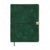 Дневник недатированный VELOUR BM.20770-04, A5, зеленый, иск.кожа, 336 стр.