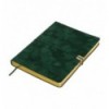 Дневник недатированный VELOUR BM.20770-04, A5, зеленый, иск.кожа, 336 стр.