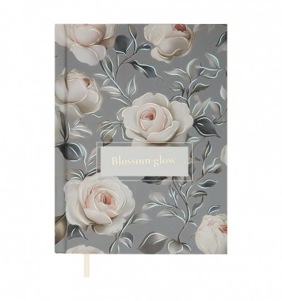 Дневник недатированный полиграфический FATTORE BM.20600-09, A5, серый, 336 стр.