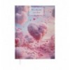 Щоденник недатований поліграфічний ROMANTIC BM.20400-14, A5, блакитний, 336 стор