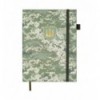 Щоденник недатований MILITARY BM.20700-15, A5, світло-зелений, штуч.шкіра, 336 стор