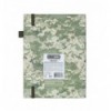 Щоденник недатований MILITARY BM.20700-15, A5, світло-зелений, штуч.шкіра, 336 стор