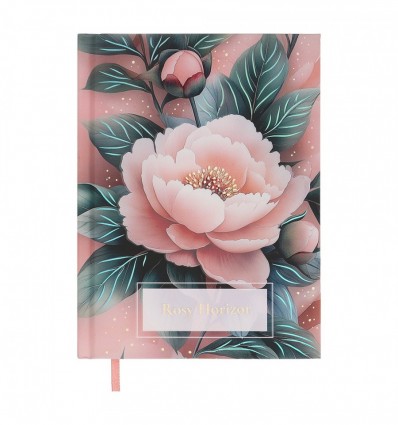 Щоденник недатований поліграфічний FATTORE BM.20600-10, A5, рожевий, 336 стор