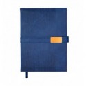 Щоденник недатований LEROY BM.20780-02, A5, синій, штуч.шкіра, 336 стор