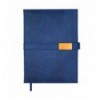 Дневник недатированный LEROY BM.20780-02, A5, синий, иск.кожа, 336 стр.