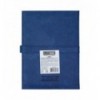 Щоденник недатований LEROY BM.20780-02, A5, синій, штуч.шкіра, 336 стор