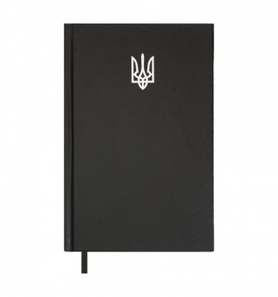 Щоденник недатований AIRY BM.20731-01, A5, чорний , бумвініл