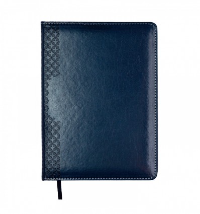 Дневник недатированный VIENNA BM.20180-02, A5, синий, иск.кожа/поролон, 336 стр.