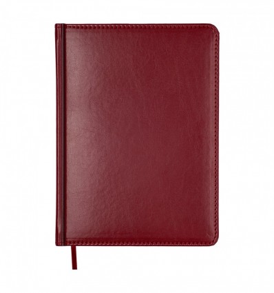 Дневник недатированный BRAVO BM.20020-05, A5, красный, иск.кожа/поролон, 336 стр.