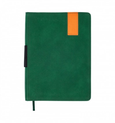 Щоденник недатований VERONA BM.20150-04, A5, зелений, штуч. шкіра/поролон, 336 стор