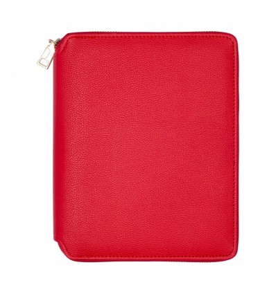 Дневник датированный PRIMAVERA BM.20730-05, A5, красный, иск.кожа/поролон, 336 стр.