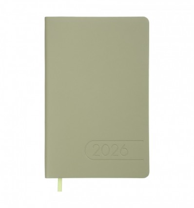 Еженедельник датов. 2026 LIGHT MORANDI BM.2712-36, A5, оливковый, иск.кожа