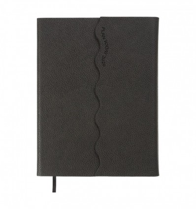 Щоденник датов. 2026 CHARME BM.21146-09, A5, сірий, штуч.шкіра