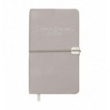 Еженедельник датов. 2026 карман. VELOUR BM.2891-20, 85х153, светло-серый, иск.кожа