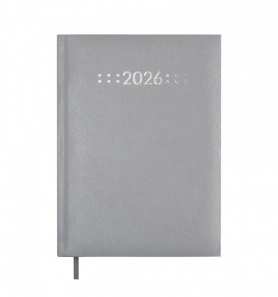 Щоденник датов. 2026 CLASSIC BM.21121-09, A5, сірий, бумвініл/поролон