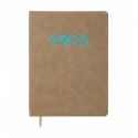 Щоденник датов. 2026 INVISIBLE BM.21154-28, A5, бежевий, штуч.шкіра