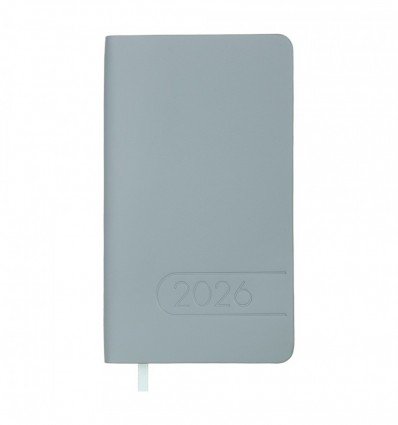 Еженедельник датов. 2026 карман. LIGHT MORANDI BM.2898-30, 85х153, светло-синий, штуч. Кожа