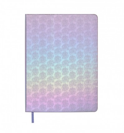 Дневник датов. 2026 BLOOM BM.21156-24, A5, серебряный, иск.кожа